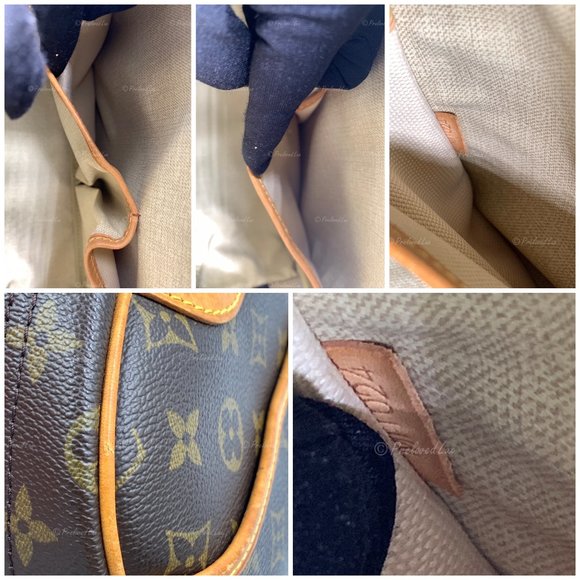 Authentic LOUIS VUITTON Monogram Trouville Bag - Picture 9 of 11